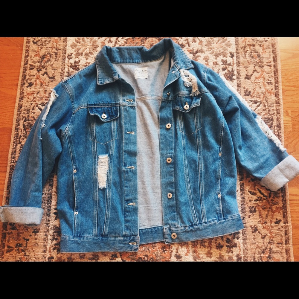 ❌SOLD❌Oversized Demin Jacket